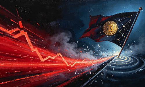 什么是熊旗形态? 加密K线看跌延续信号交易指南