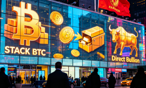 由法拉奇支持的财资公司Stack BTC计划扩张，并正与Direct Bullion洽谈1600万美元的交易