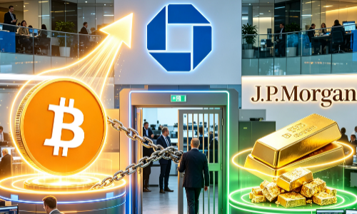 摩根大通：若加密ETF对冲头寸解除，比特币表现或将超越黄金