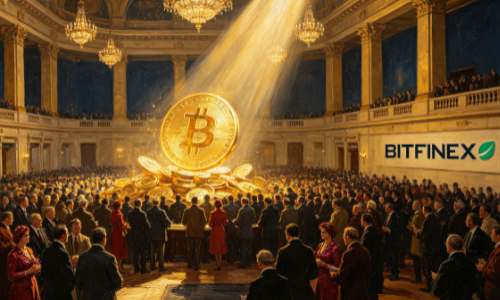 Bitfinex平台比特币冲高至15.5万美元，订单簿流动性空缺触发价格脉冲行情