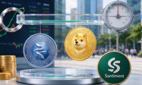 Santiment数据：XRP与狗狗币MVRV指标显现深度折价