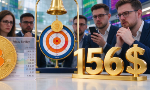 156亿美元比特币期权将于周五到期，交易者紧盯关键价位