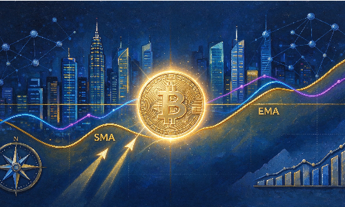 加密货币中的简单移动平均线(SMA)与指数移动平均线(EMA)是什么？