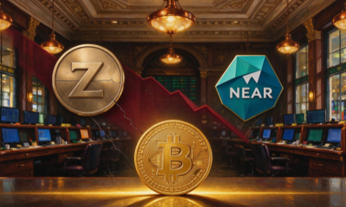市场观察：ZEC、NEAR大幅跳水，比特币结束过山车行情企稳