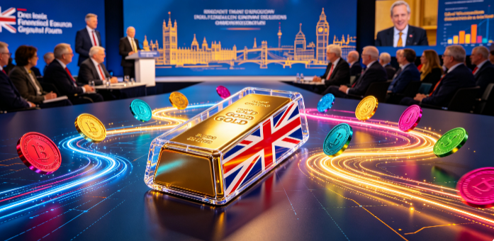 英国考虑代币化黄金的新路径