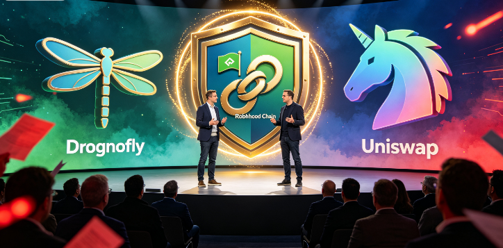 Dragonfly管理合伙人、Uniswap创始人为Robinhood Chain辩护，抵御短期批评