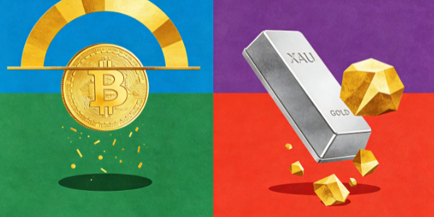 比特币和黄金展望:BTC回落,估值上限保持不变,而XAU疲软持续