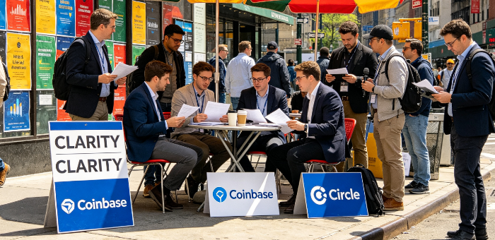 《CLARITY法案》遇阻,Coinbase、Circle领跌加密概念股