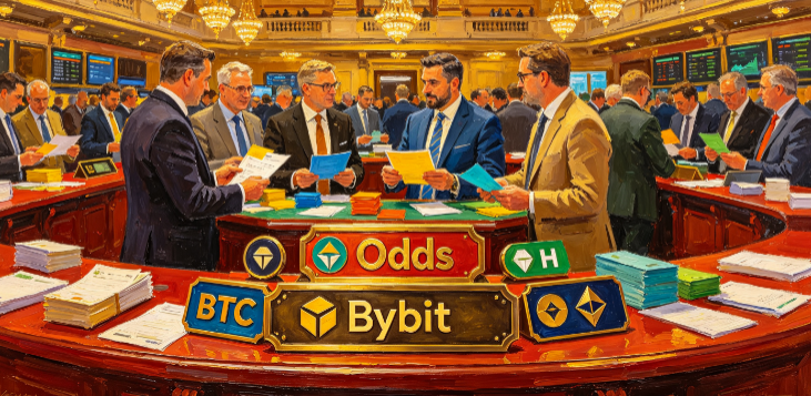 Bybit推出Odds产品,支持BTC与ETH固定收益价格交易