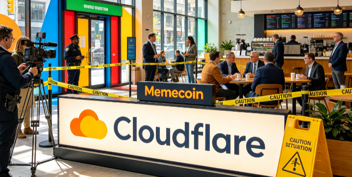 仿Cloudflare验证钓鱼页面针对Memecoin交易者实施诈骗