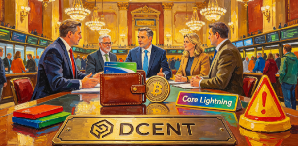 DCENT紧急提醒App钱包用户转移资产，Core Lightning发布安全警报