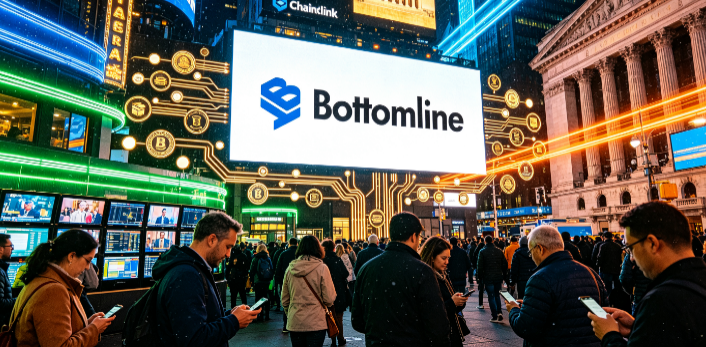 Chainlink联合Bottomline推出新平台,打通600余家银行的区块链支付通道
