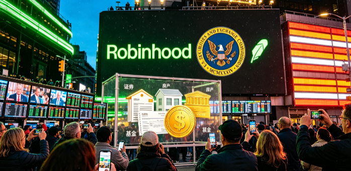 Robinhood CEO:SEC批准临时框架,代币化时代将登陆美国市场