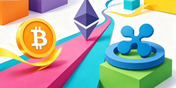 前3名价格预测：比特币、以太坊、瑞波币–BTC延续反弹，ETH瞄准2,500美元，XRP守住1.30美元