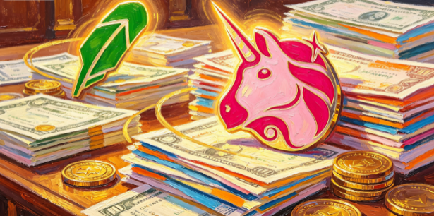 Uniswap正在抢占Robinhood代币化股票市场的巨大份额