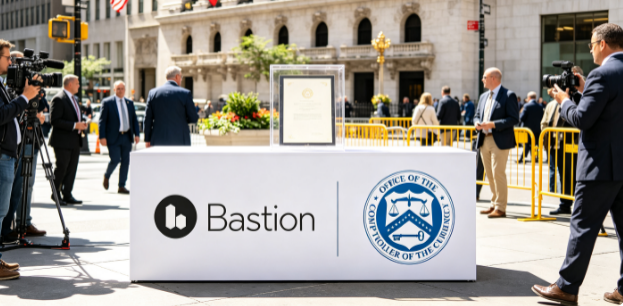 Bastion获得美国货币监理署(OCC)有条件批准,将获得国家信托银行牌照