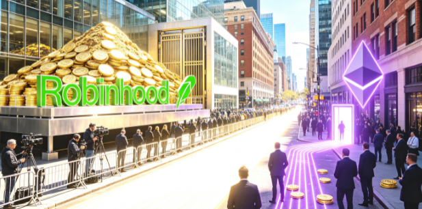 Robinhood Chain手续费达450万美元,而以太坊仅收取398美元