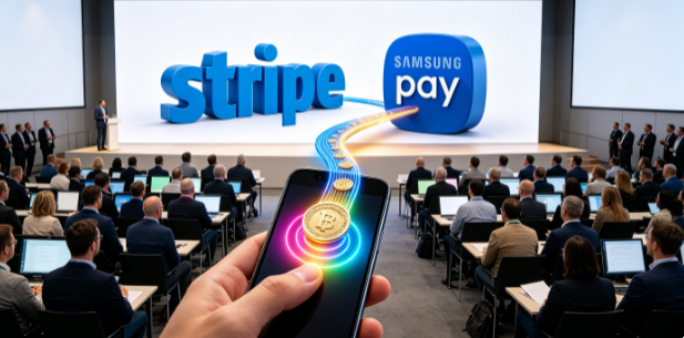 Stripe为安卓端加密货币入金通道新增Samsung Pay支持