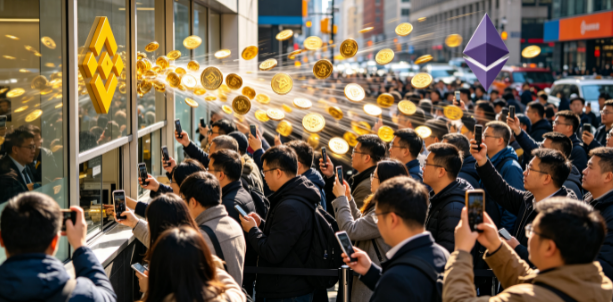 以太坊投资者正以三年未见的速度从币安提取ETH