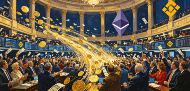 以太坊投资者正以三年未见的速度从币安提取ETH