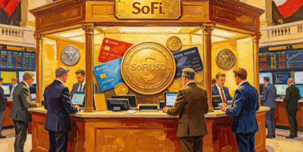 SoFi的250亿美元信用卡项目将以SoFiUSD结算,SoFi商户无需持有稳定币即可继续使用SoFiUSD