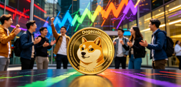 狗狗币涨势提速,价格创下数月新高