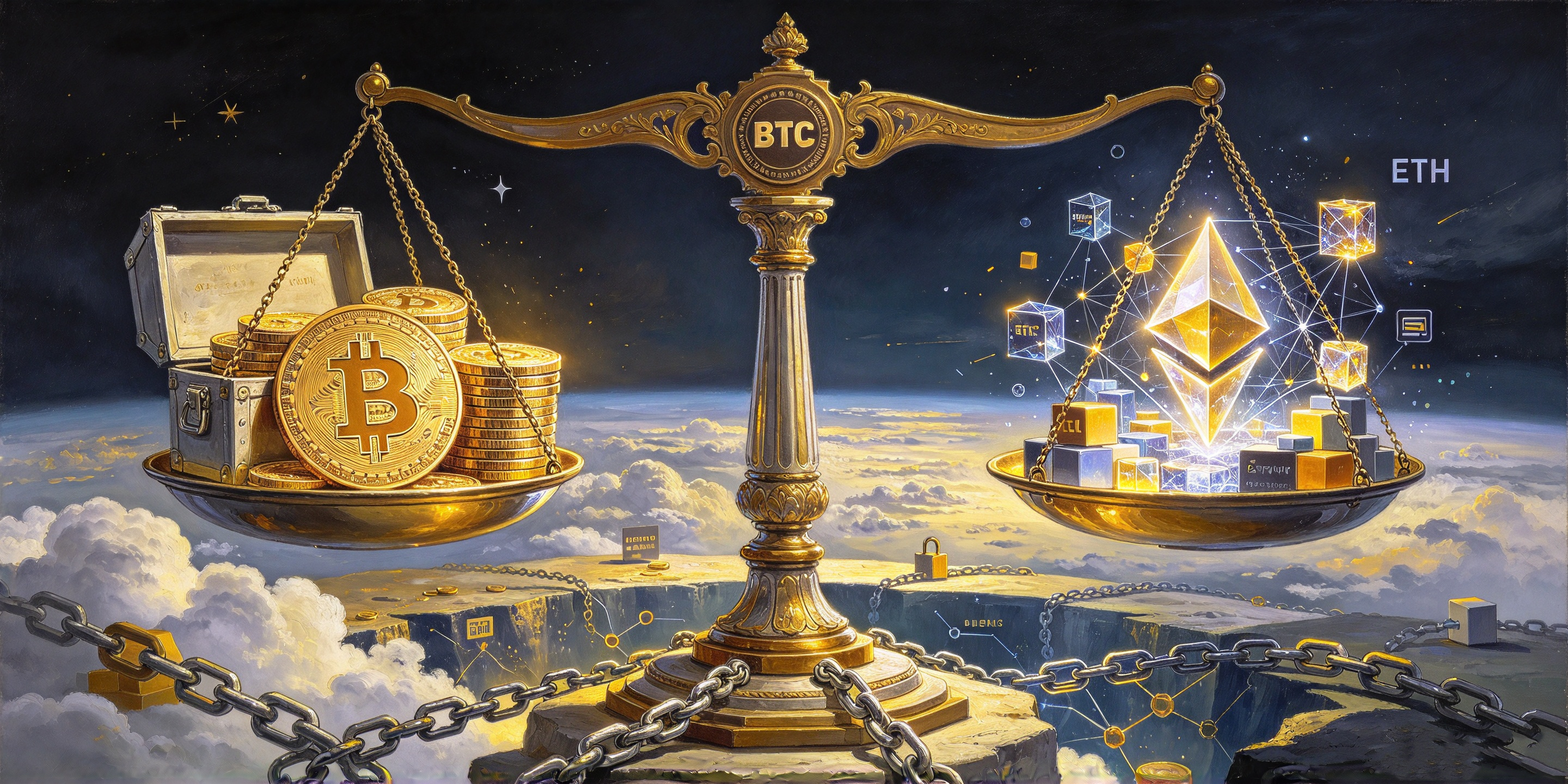 比特币 vs 以太坊：BTC 和 ETH 的主要区别解析
