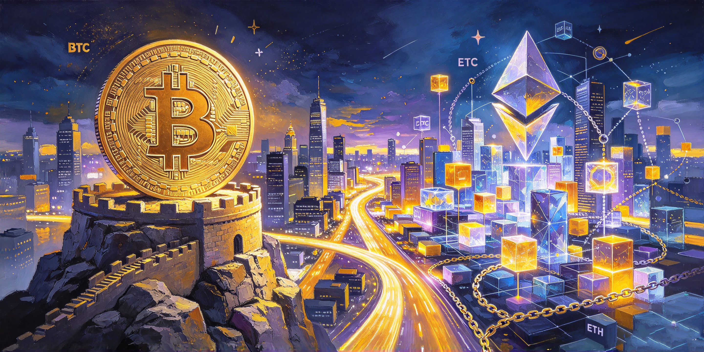 比特币 vs 以太坊：BTC 和 ETH 的主要区别解析