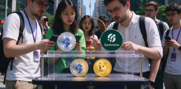 Santiment数据:XRP与狗狗币MVRV指标显现深度折价