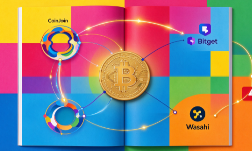Bitget黑客通过Wasabi混币（CoinJoin）转移4枚BTC