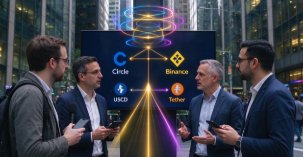 Circle获得币安注资，加入USDC与泰达币的市场争夺战