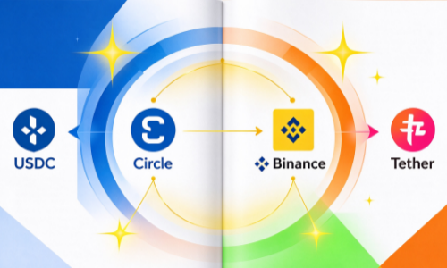 Circle获得币安注资，加入USDC与泰达币的市场争夺战