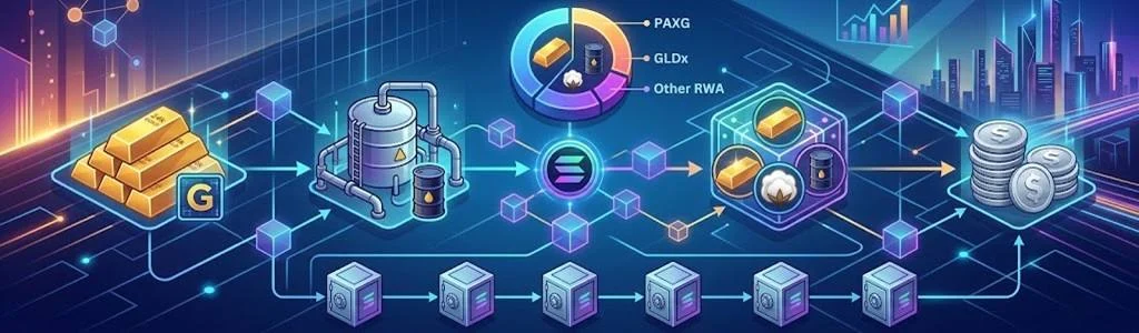 Solana代币化大宗商品交易量超越Robinhood，登顶赛道