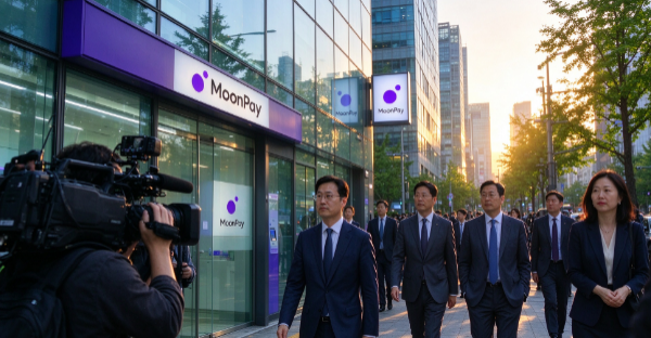 MoonPay进军韩国市场，发力韩元稳定币业务