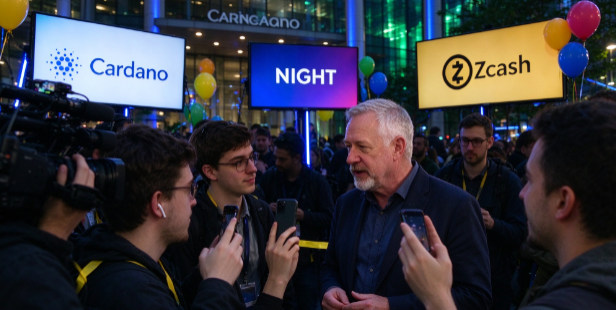 卡尔达诺创始人查尔斯・霍斯金森：Cardano的NIGHT未来规模将超越Zcash