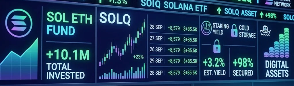 凯西・伍德增持Solana ETF持仓,加密基金持续获得资金青睐
