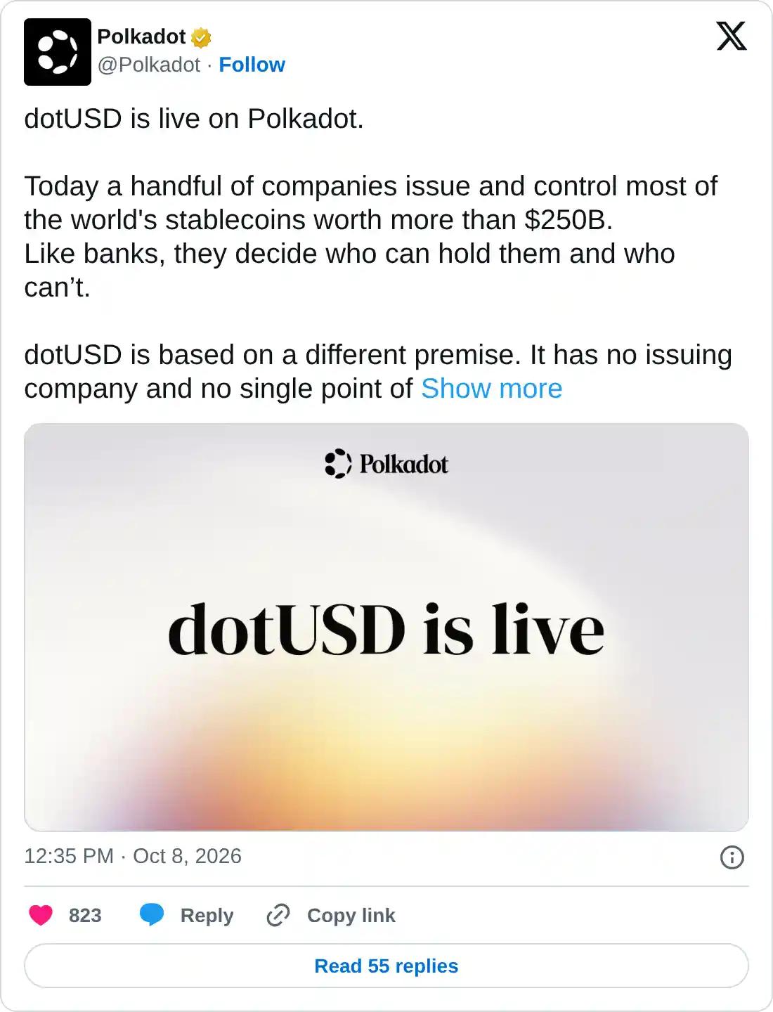 波卡价格预测:dotUSD稳定币推出后DOT飙升