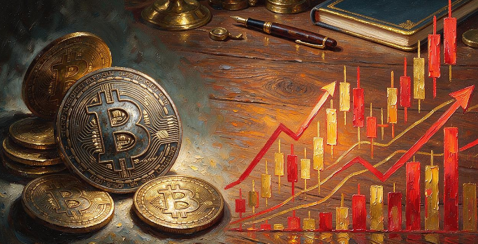 随着收益率上升,比特币承压,而股票则从盈利预期中获得支撑