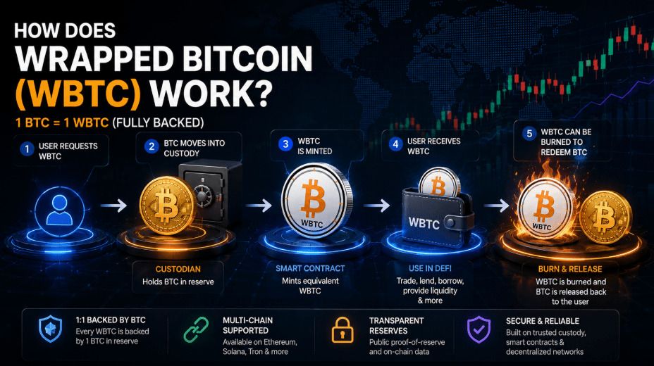 什么是Wrapped Bitcoin(WBTC)币？WBTC工作原理、优缺点