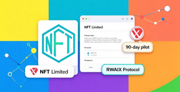 NFT Limited发布RWAIX协议，计划90天内开展NFT实盘交易试点