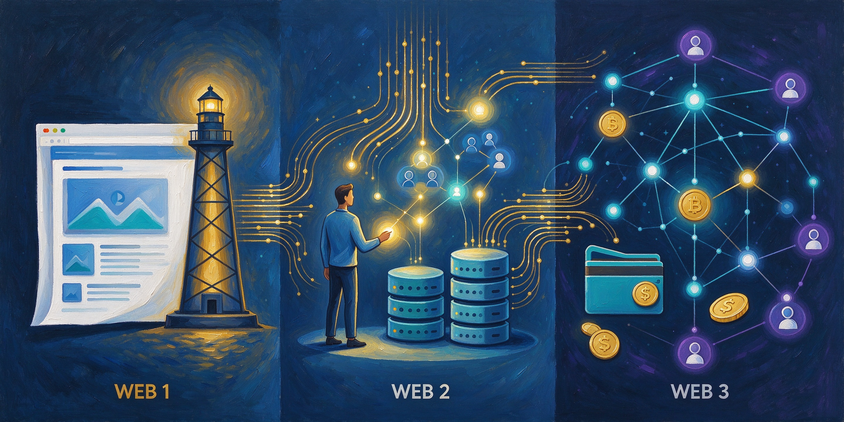 什么是Web3？Web1-3的互联网发展简史
