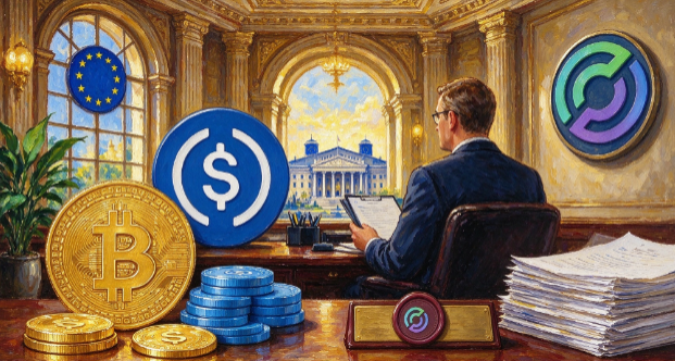 欧盟依据MiCA将Circle的USDC列为首个重要稳定币