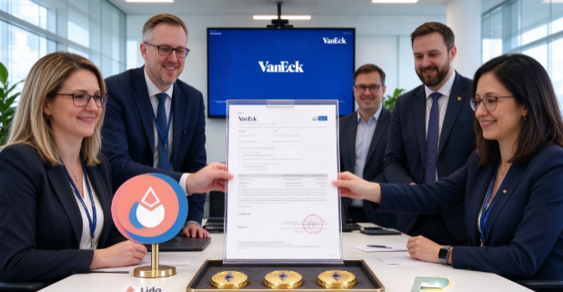 VanEck取消Lido质押以太坊ETF发行计划