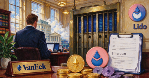VanEck取消Lido质押以太坊ETF发行计划