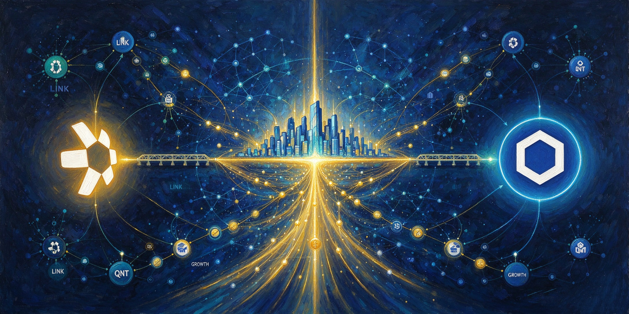 Chainlink(LINK)币 与 Quant(QNT)币:哪一种在长期更有潜力?全面对比