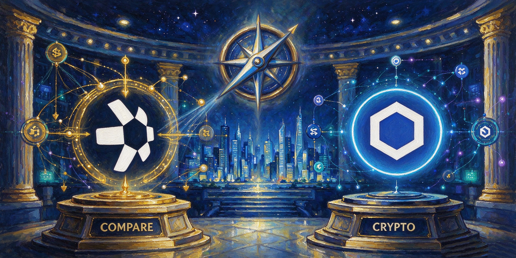 Chainlink(LINK)币 与 Quant(QNT)币:哪一种在长期更有潜力?全面对比