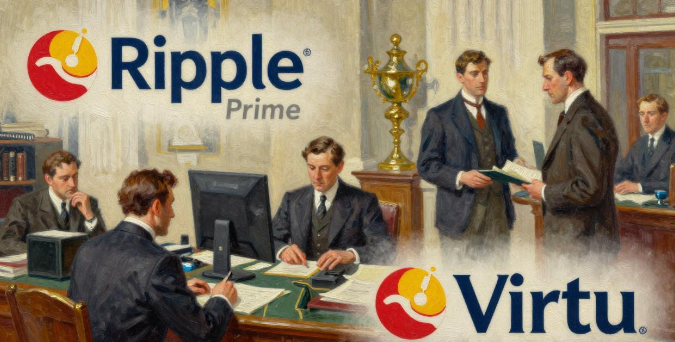 Ripple Prime向机构开放全天候RWA兑换，Virtu已参与交易