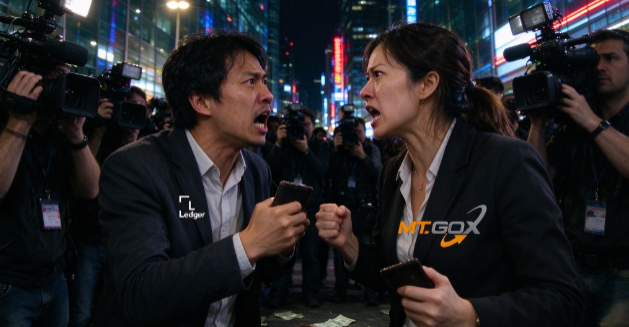 Ledger首席执行官与前Mt.Gox负责人就9000万美元钱包被盗事件公开争执