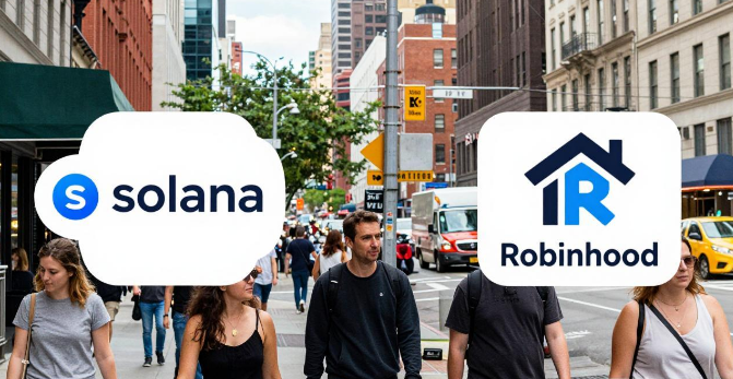 Solana自7月以来首次超越Robinhood，成为代币化股票持有者数量最多的平台