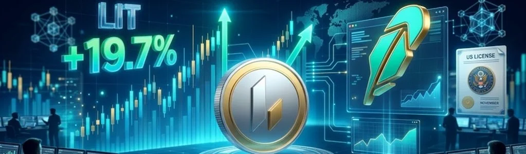 LIT大涨，市场关注Lighter的美国牌照及潜在接入Robinhood计划
